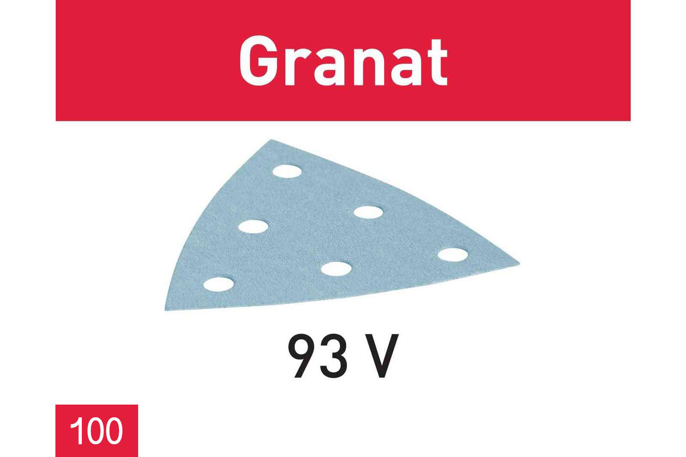 Festool - RO 90 - 93V Granat Abrasives (100 Pack)