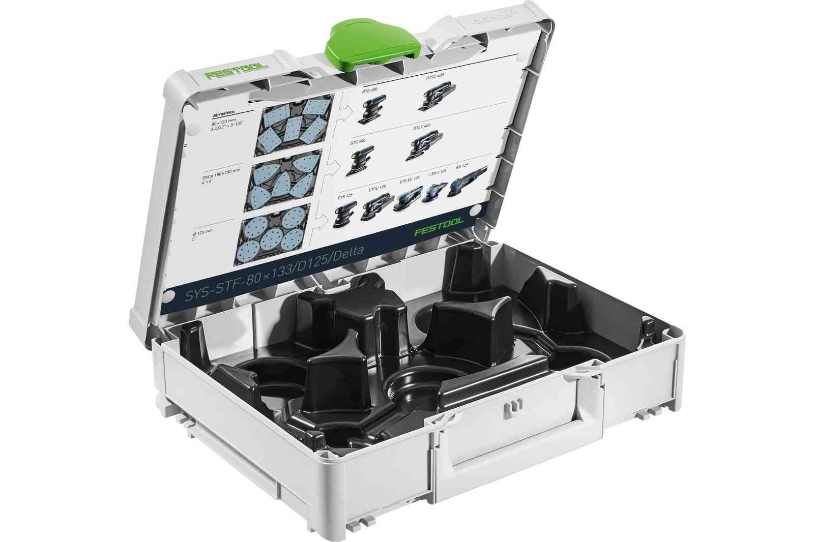 Festool - 80 x 133/125/Delta Abrasives Systainer³