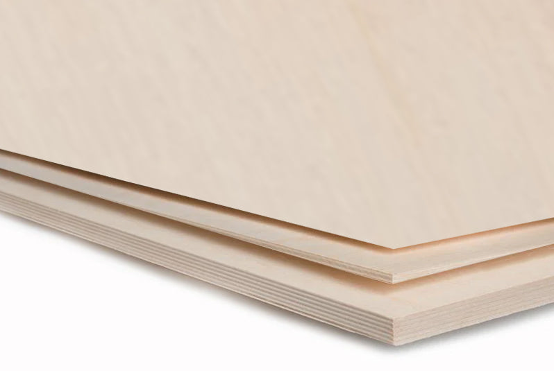 4' x 4' ALL-Birch Plywood