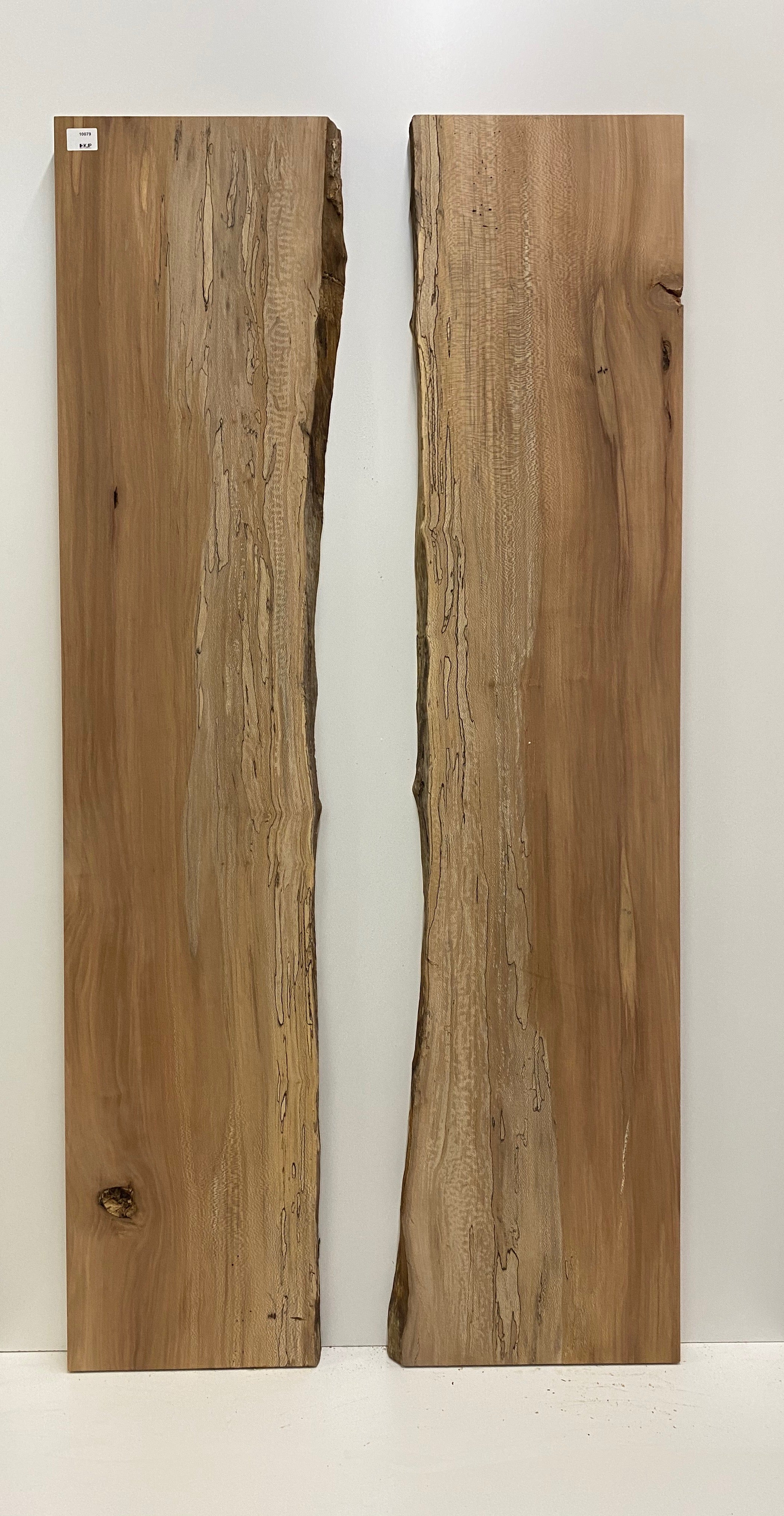 Spalted Sycamore River Table Set - 2" x 36" x 73"