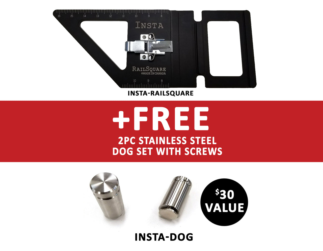 INSTA RailSquare 2.0 + Dogs