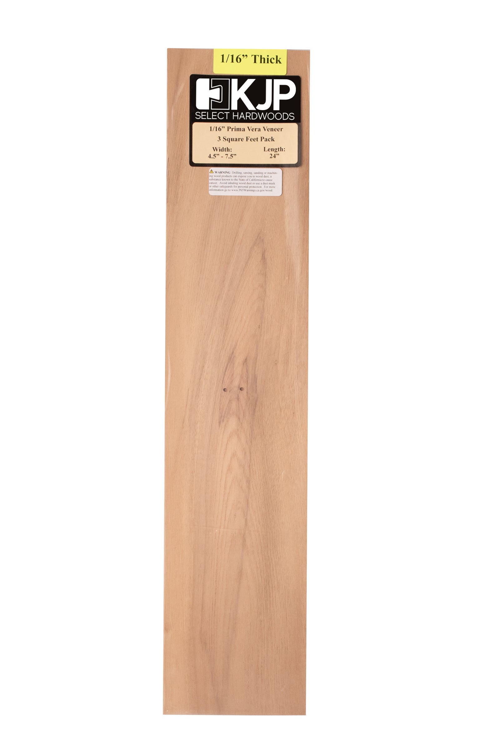 Prima Vera Veneer - Thick (1/16")