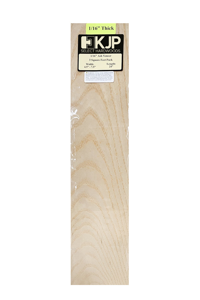 White Ash Veneer 1/16 thick