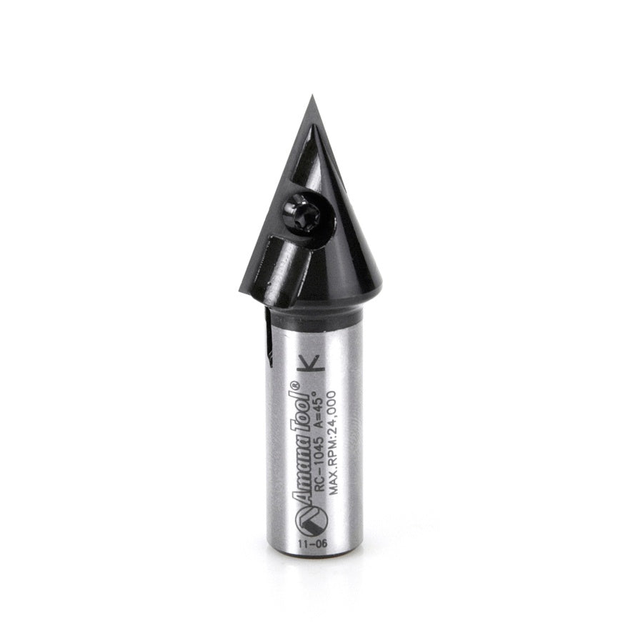 Amana - RC-1045 - 45° Insert V-Groove