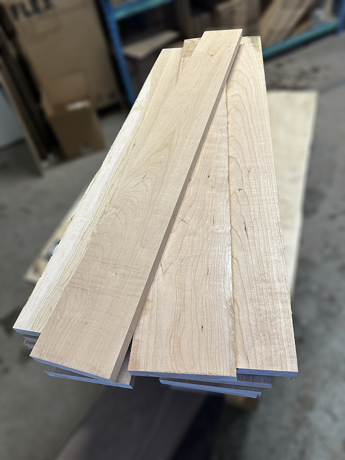 Cherry Rough Cut Lumber Pack
