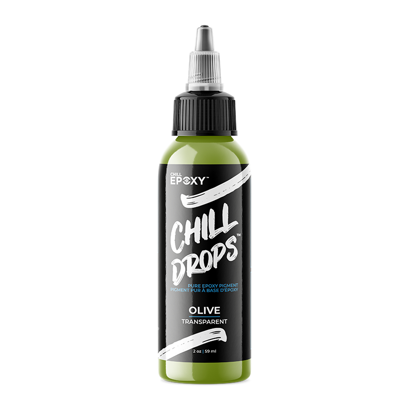 Chill drops - Olive transparent