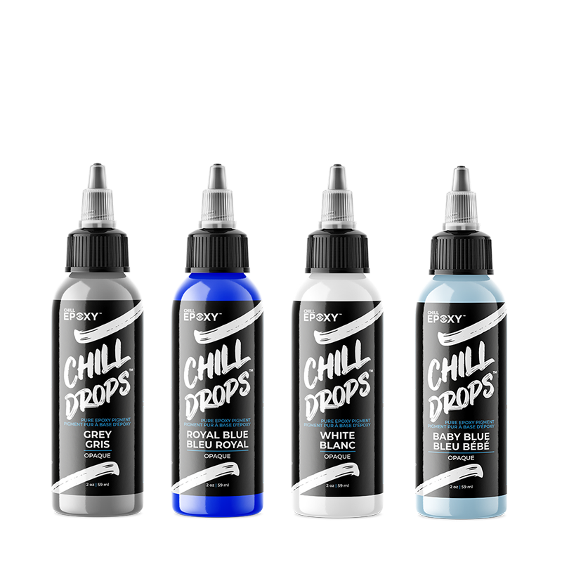 Chill Drops for epoxy artwork and crafts
