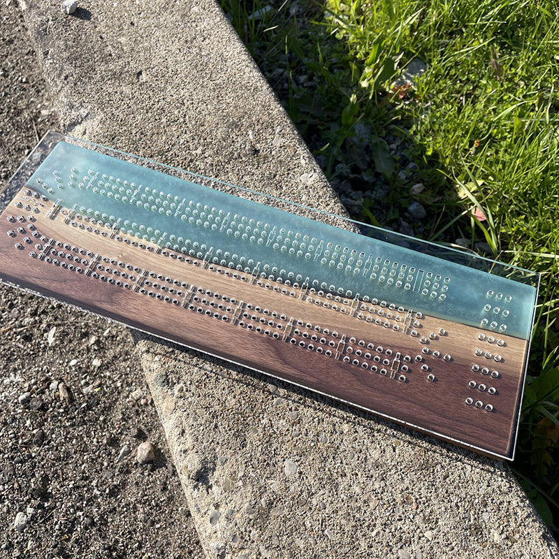 Cribbage Board Template