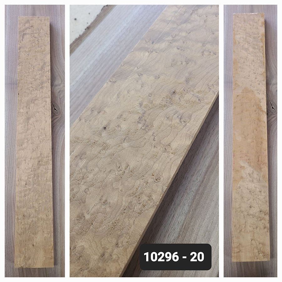 Roasted Maple Bass Neck - Instrument Grade