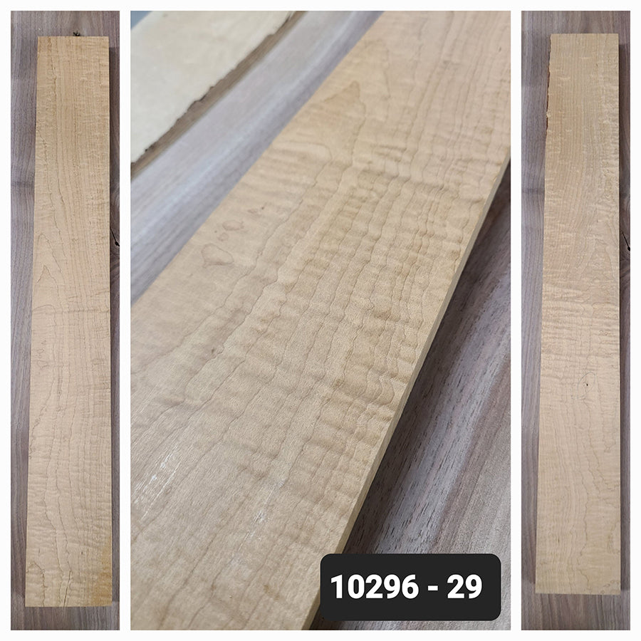 Roasted Maple Bass Neck - Instrument Grade