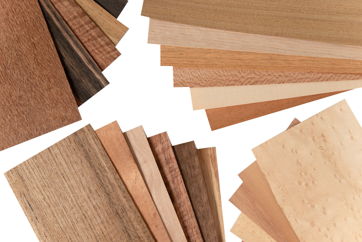 Wood Veneer Identification Pack - 25 Piece