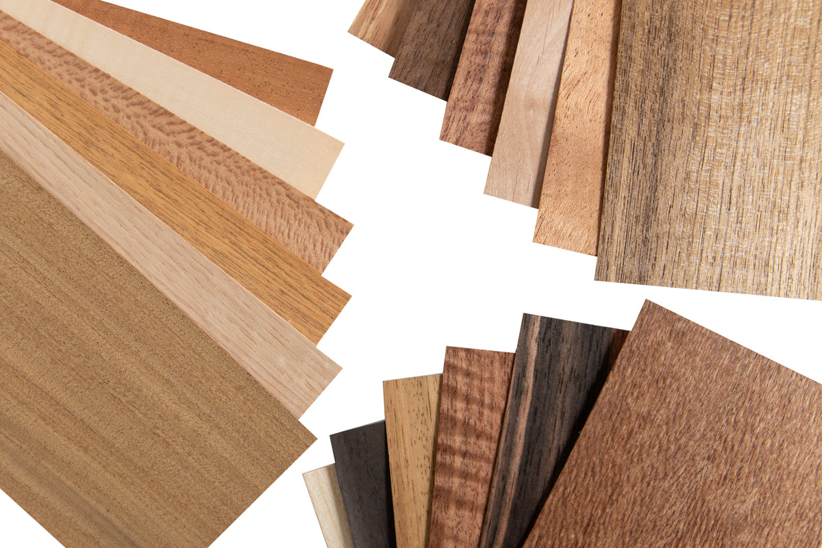 Wood Veneer Identification Pack - 25 Piece