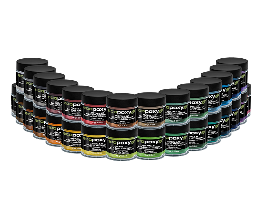 EcoPoxy Metallic Pigments 
