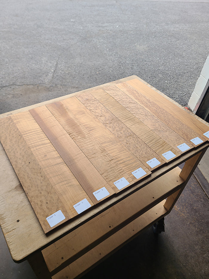 Roasted Maple Guitar Fingerboard