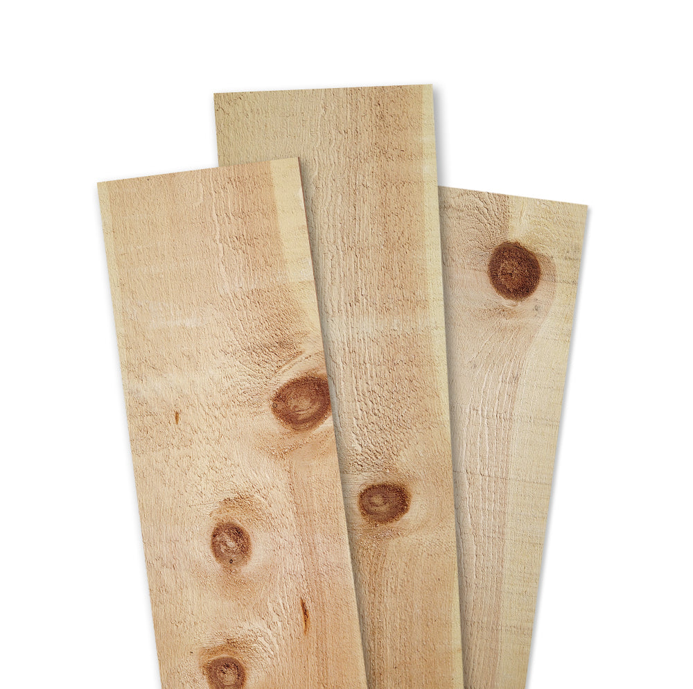 4/4 Rough Cut Knotty Pine Lumber
