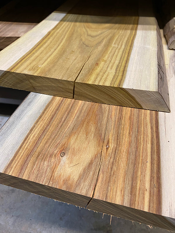 Live Edge Canarywood Craft and Charcuterie Boards
