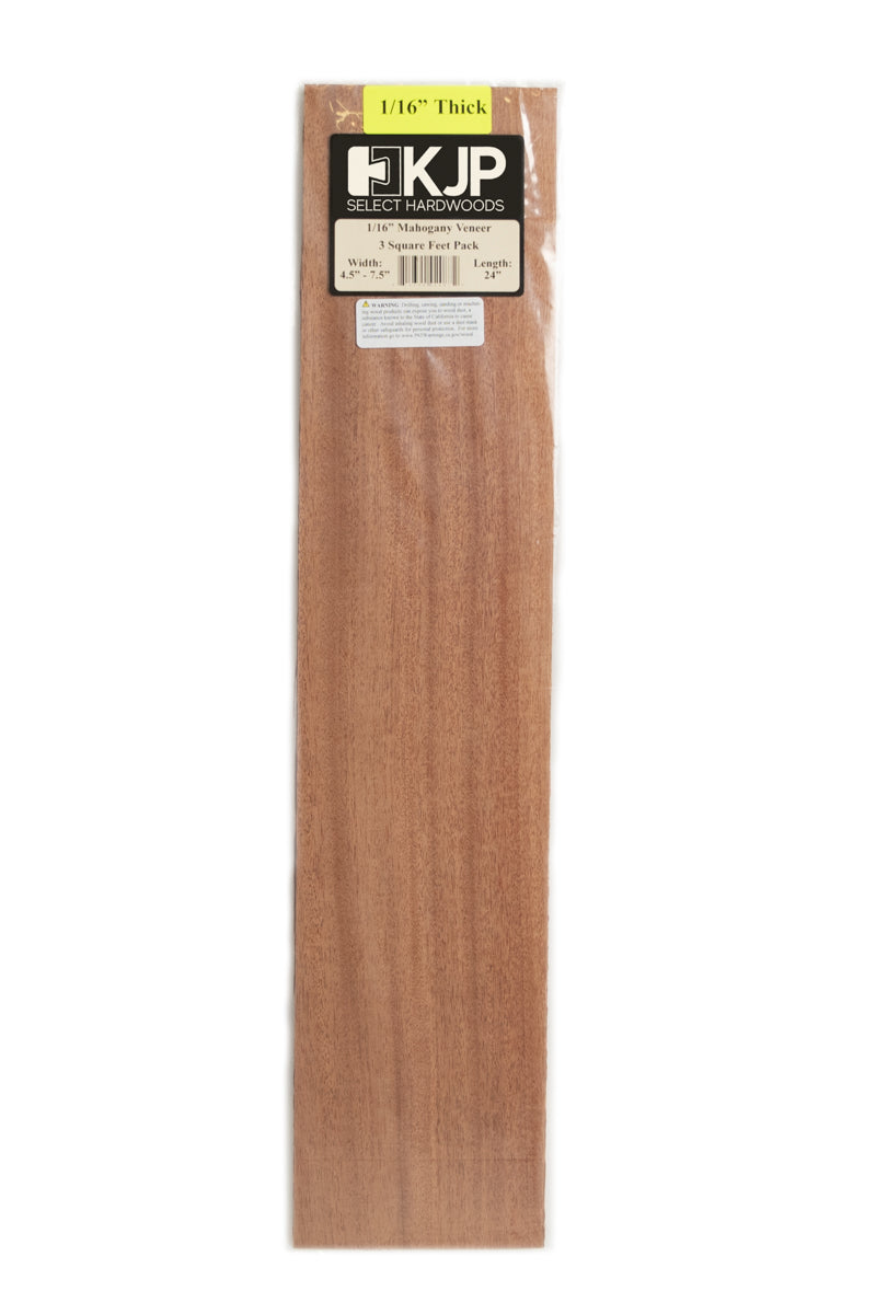 Mahogany Veneer - Thick (1/16")