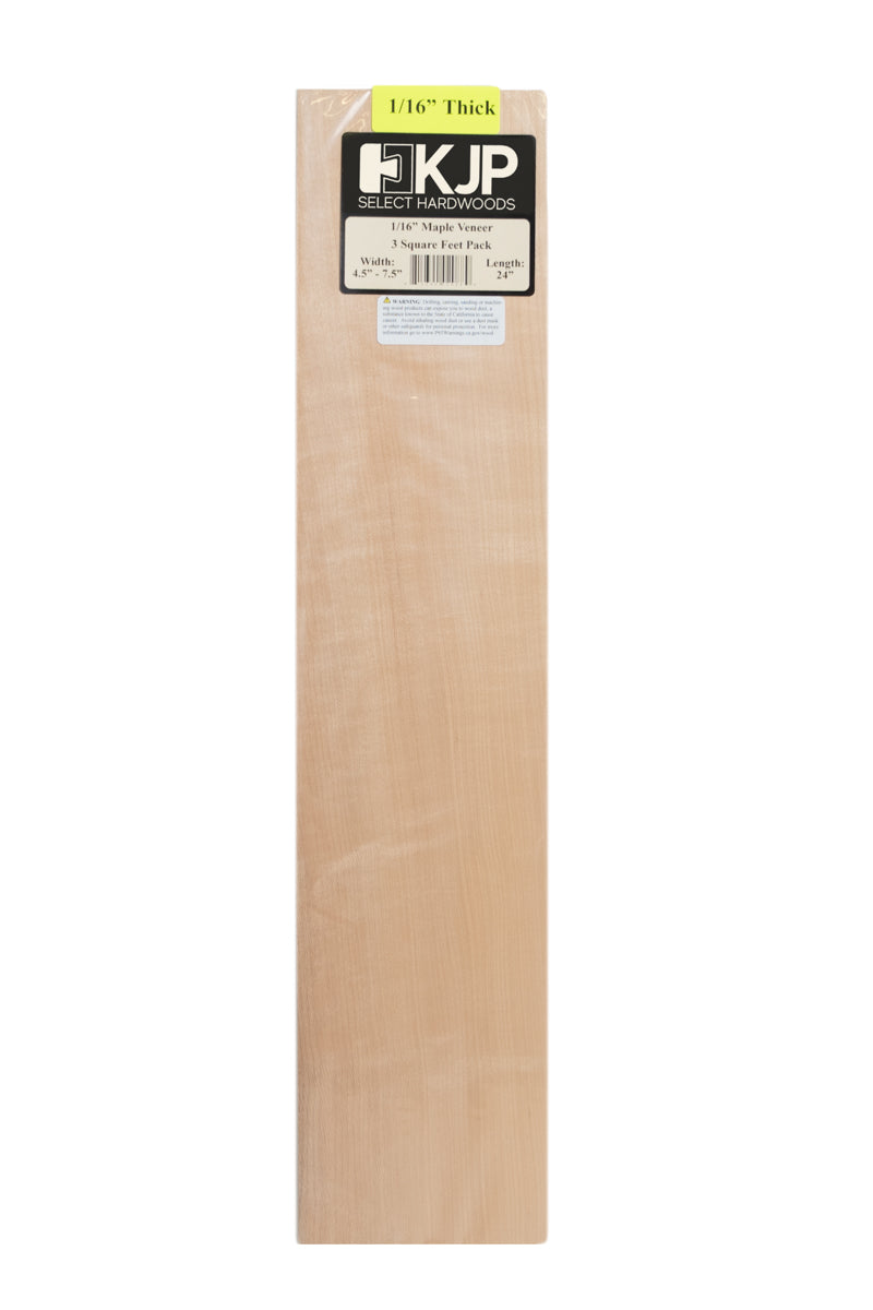 Maple Veneer - Thick (1/16")