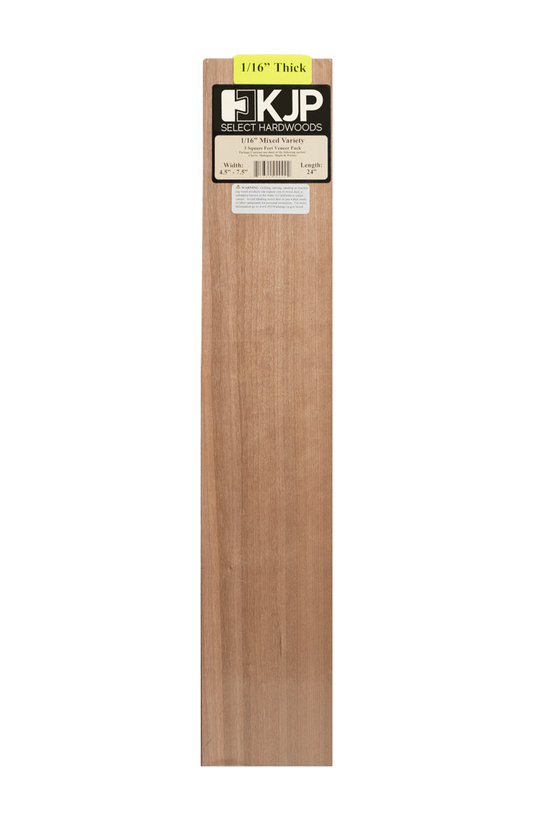 Mixed Variety Veneer - Thick (1/16")