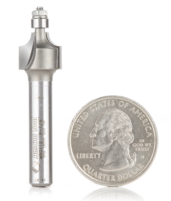 Amana - MR0112 - 1/8" Corner Rounding Bit