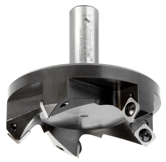 Amana - RC-2259-TG - 3-23/32" CNC 5 Wing Heavy Duty Flattening Bit
