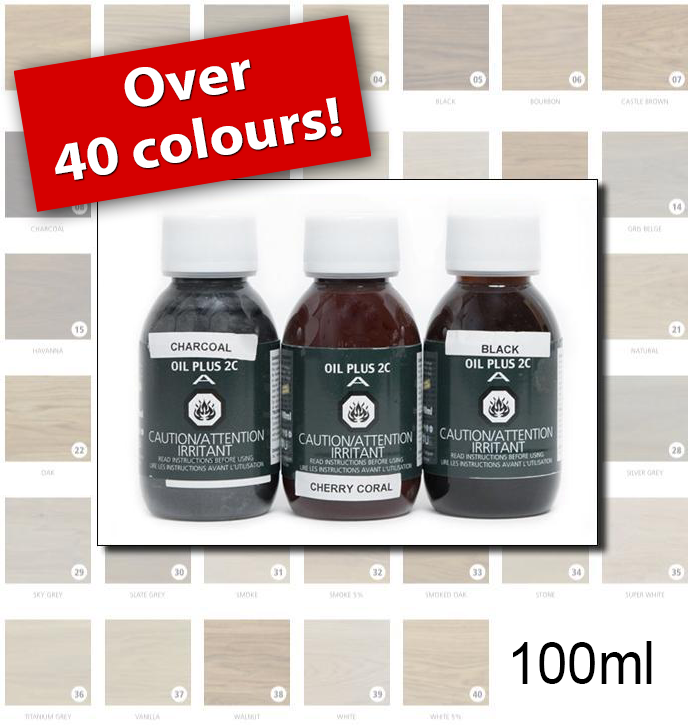 Rubio Monocoat - Oil Plus 2C - Colours - 100ml
