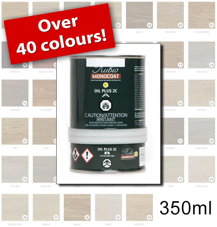Rubio Monocoat - Oil Plus 2C - Colours - 390ml
