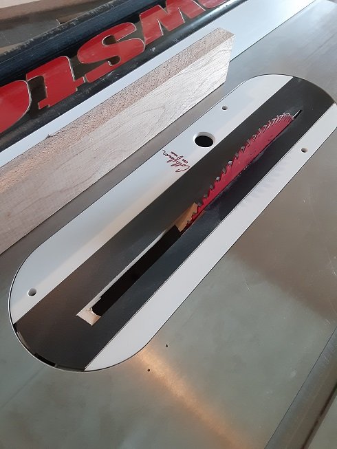 Colliflower - SawStop Zero-Clearance Plate