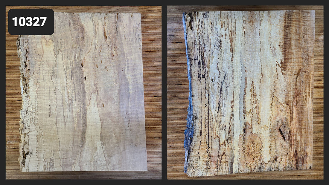 Figured Maple Guitar Body